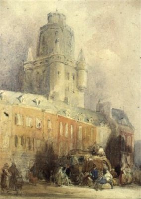 The Belfry at Boulogne by Thomas Shotter Boys
